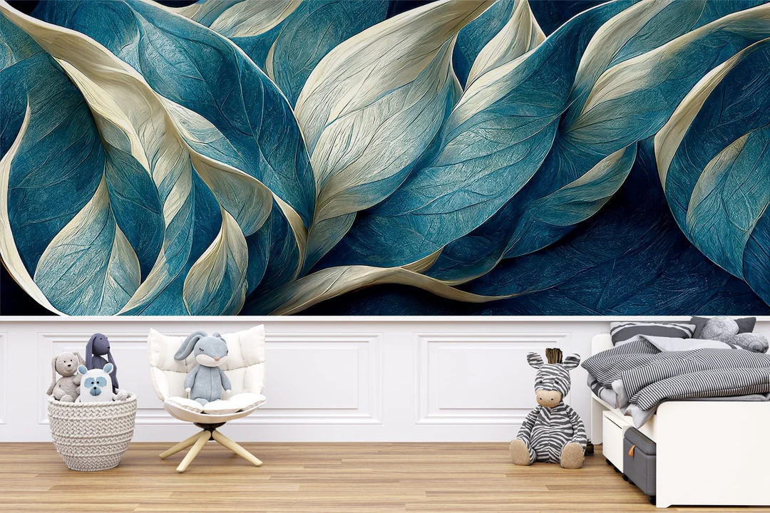custom-3d-topical-leaves-wallpaper-murals-for-living-room-wall-decoration-764748
